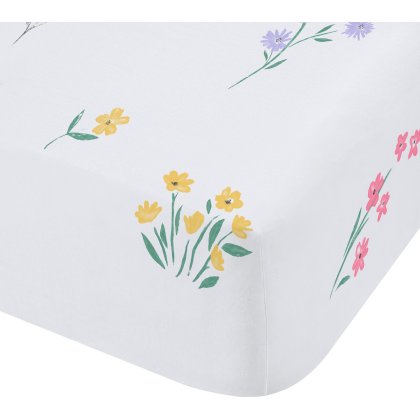 Catherine Lansfield Bunny Tails Ditsy Flowers Fitted Sheet Catherine Lansfield Bunny Tails Ditsy Flowers Fitted Sheet