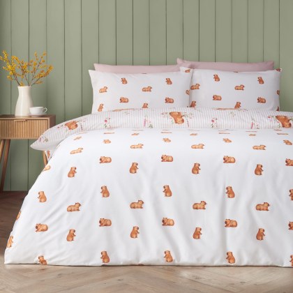 Catherine Lansfield Happy Capybara Duvet Set Catherine Lansfield Happy Capybara Duvet Set