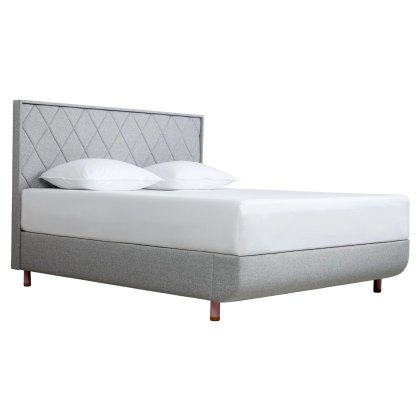 Tempur Arc Static Disc Bed with Quilted Headboard