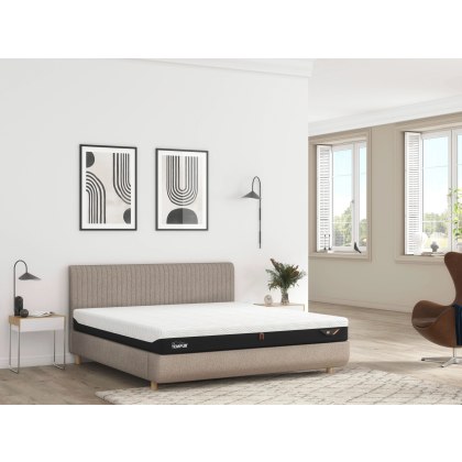 Tempur Arc Static Disc Bed with Vertical Headboard
