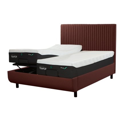 Tempur Arc Adjustable Bed Base with Vertical Headboard Tempur Arc Adjustable Bed Base with Vertical Headboard