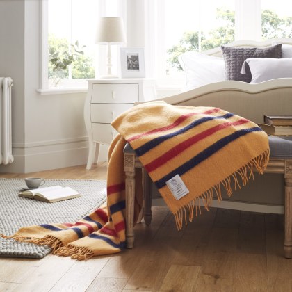 John Atkinson by Hainsworth Pure Wool Throw – Newmarket John Atkinson by Hainsworth Pure Wool Throw – Newmarket