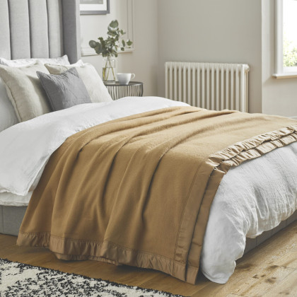 John Atkinson by Hainsworth Pure Merino Wool Blanket – Duchess John Atkinson by Hainsworth Pure Merino Wool Blanket – Duchess