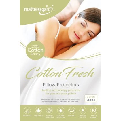 Peter Betteridge Cotton Fresh Pillow Protector Pair Peter Betteridge Cotton Fresh Pillow Protector Pair
