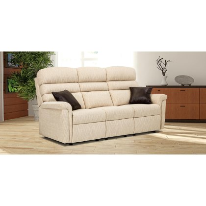 Sherborne Comfi-sit 3-Seater Fixed Settee In Fabric Sherborne Comfi-sit 3-Seater Fixed Settee In Fabric