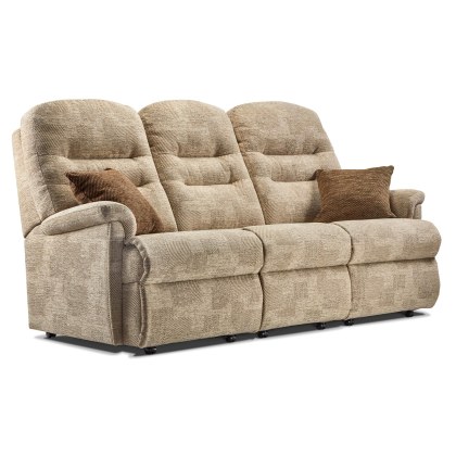 Sherborne Keswick 3-Seater Manual Reclining Settee in Fabric Sherborne Keswick 3-Seater Manual Reclining Settee in Fabric