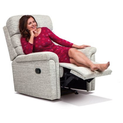Sherborne Comfi-sit Manual Recliner In Fabric Sherborne Comfi-sit Manual Recliner In Fabric
