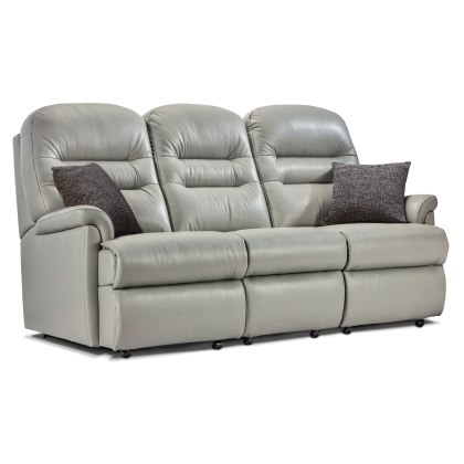 Sherborne Keswick 3-Seater Fixed Settee in Leather Sherborne Keswick 3-Seater Fixed Settee in Leather