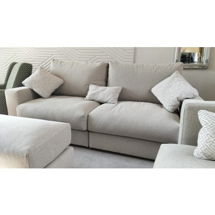 Ex-Display Fama Hector Modular Sofa, Large Chair and Footstool Ex-Display Fama Hector Modular Sofa, Large Chair and Footstool