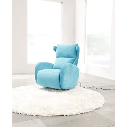 Fama Kim Electric Relax Armchair in Series 6 Fabric Fama Kim Electric Relax Armchair in Series 6 Fabric