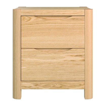 Stockholm 2 Drawer Bedside Cabinet Stockholm 2 Drawer Bedside Cabinet