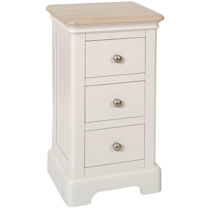 Provence 3 Drawer Compact Bedside