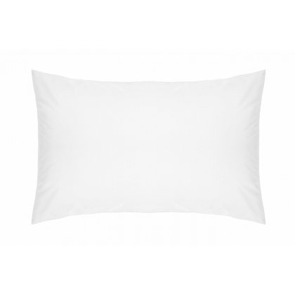 Belledorm 200TC Cotton/Polyester White Housewife Pillowcase Standard