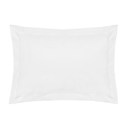 Belledorm 200TC Egyptian Cotton White Oxford Pillowcase
