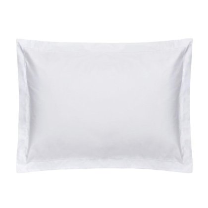 Belledorm 400TC Egyptian Cotton Sateen White Standard Oxford Pillowcase