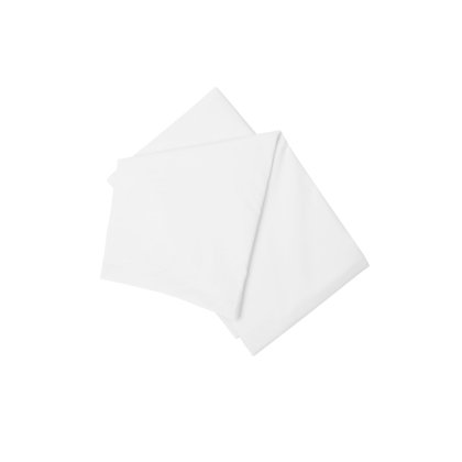 Belledorm 200TC Cotton/Polyester White Flat Sheet