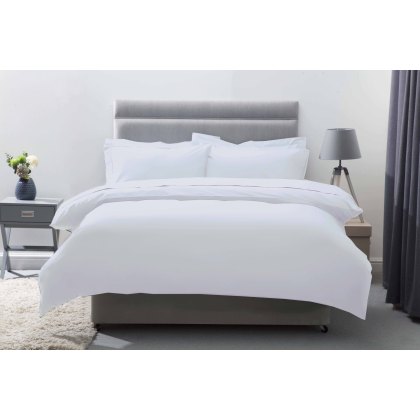 Belledorm 200TC Egyptian Cotton White Duvet Cover