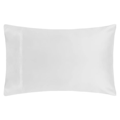 Belledorm 600TC Egyptian Cotton Sateen White Housewife Pillowcase