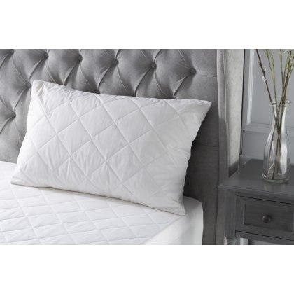 Belledorm Hotel Suite Cotton Quilted Pillow Protector