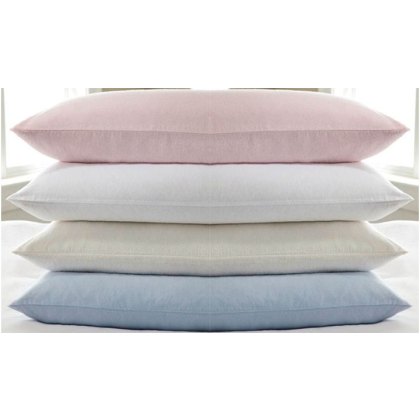 Design Port Premium Brushed Cotton White Housewife Pillowcase Pair Design Port Premium Brushed Cotton White Housewife Pillowcase Pair