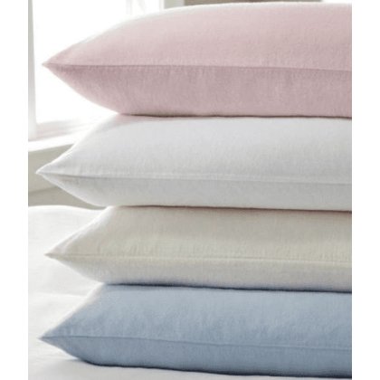 Design Port Premium Brushed Cotton Cream Housewife Pillowcase Pair Design Port Premium Brushed Cotton Cream Housewife Pillowcase Pair