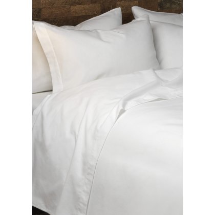 Design Port Premium Brushed Cotton White Fitted Sheet Design Port Premium Brushed Cotton White Fitted Sheet