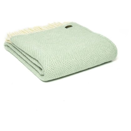 Tweedmill Wool Beehive Throw Ocean Tweedmill Wool Beehive Throw Ocean