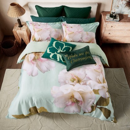 Ted Baker Gardenia Floral Duvet Set Ted Baker Gardenia Floral Duvet Set
