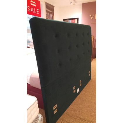 Ex-Display Vispring Devonshire Mattress, Europa Ottoman and Helios Headboard in King Size Ex-Display Vispring Devonshire Mattress, Europa Ottoman and Helios Headboard in King Size