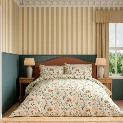 Sanderson Clementine Duvet Set in Ochre & Conch Sanderson Clementine Duvet Set in Ochre & Conch