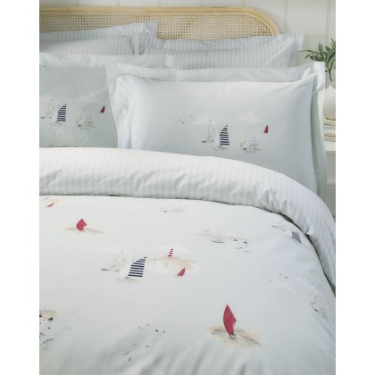 Sophie Allport Coastal Boats Duvet Set Sophie Allport Coastal Boats Duvet Set