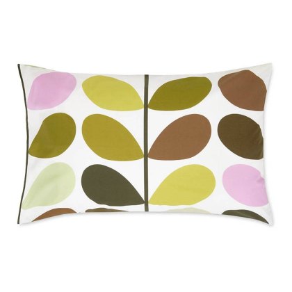 Orla Kiely Multi Stem Spring Standard Pillowcase Pair Orla Kiely Multi Stem Spring Standard Pillowcase Pair