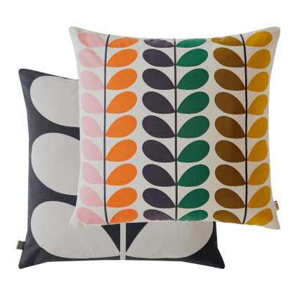 Orla Kiely Duo Stem Multi Feather Filled Cushion Orla Kiely Duo Stem Multi Feather Filled Cushion