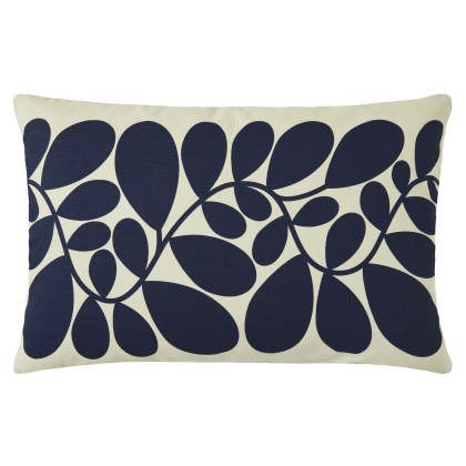 Orla Kiely Sycamore Stripe Space Blue - Olive Cushion Orla Kiely Sycamore Stripe Space Blue - Olive Cushion
