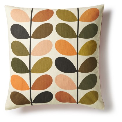 Orla Kiely Multi Stem Auburn Feather Filled Cushion Orla Kiely Multi Stem Auburn Feather Filled Cushion
