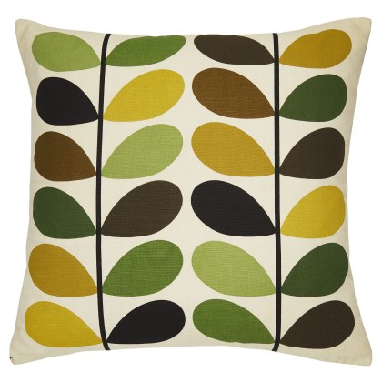 Orla Kiely Multi Stem Cushion Fern-Ochre Orla Kiely Multi Stem Cushion Fern-Ochre