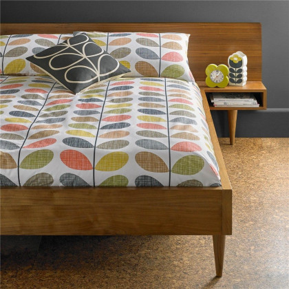Orla Kiely Scribble Stem Multi Duvet Cover Orla Kiely Scribble Stem Multi Duvet Cover