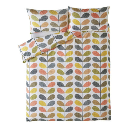 Orla Kiely Scribble Stem Multi Duvet Cover Orla Kiely Scribble Stem Multi Duvet Cover