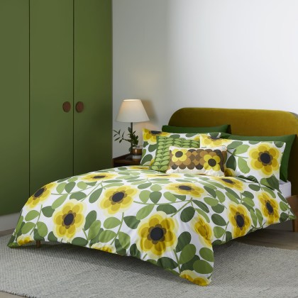 Orla Kiely Giant Water Lily Duvet Set Orla Kiely Giant Water Lily Duvet Set