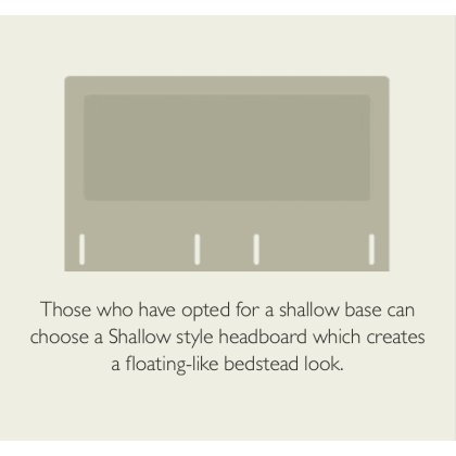 Hypnos Eleanor Headboard - Shallow Hypnos Eleanor Headboard - Shallow