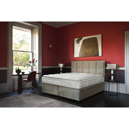 Hypnos Pillow Top Classic Deep Pocket Sprung Firm Edge Divan Set In Promotional Fabric Hypnos Pillow Top Classic Deep Pocket Sprung Firm Edge Divan Set In Promotional Fabric