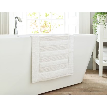Deyongs Bliss White Bath Mat Deyongs Bliss White Bath Mat