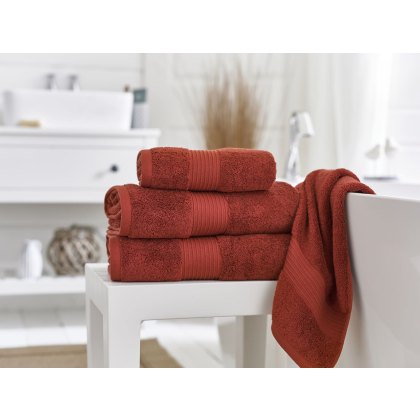 Deyongs Bliss Pima Cotton Paprika Towels Deyongs Bliss Pima Cotton Paprika Towels
