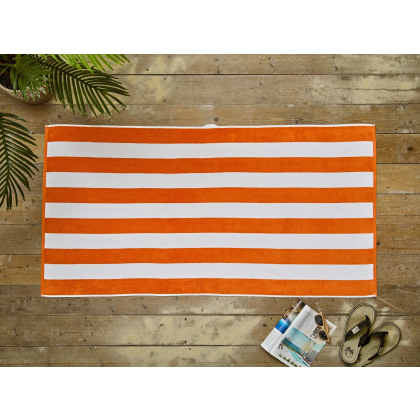 Deyongs Cabana Bay Beach Towel in Orange Deyongs Cabana Bay Beach Towel in Orange