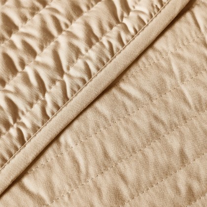 Bianca Quilted Lines Natural Bedspread Bianca Quilted Lines Natural Bedspread