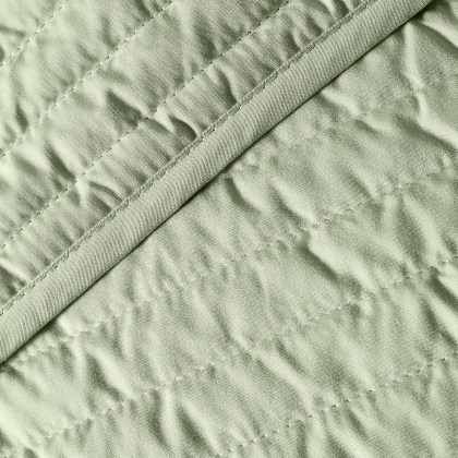 Bianca Quilted Lines Sage Bedspread Bianca Quilted Lines Sage Bedspread