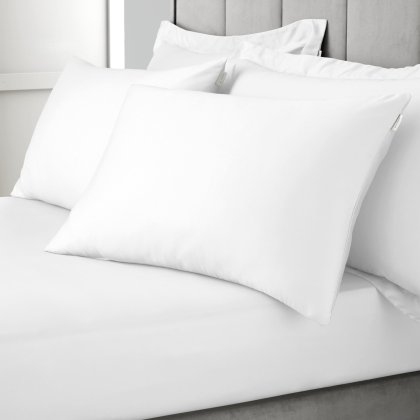 Bianca 400 Thread Count Cotton Sateen Duvet Set in White Bianca 400 Thread Count Cotton Sateen Duvet Set in White