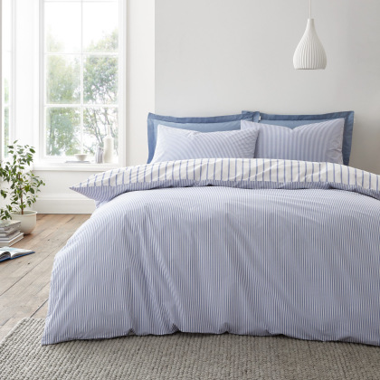 Bianca Hampton Stripe Duvet Set in Blue Bianca Hampton Stripe Duvet Set in Blue