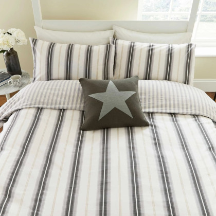 Helena Springfield Coopers Stripe Duvet Set Helena Springfield Coopers Stripe Duvet Set
