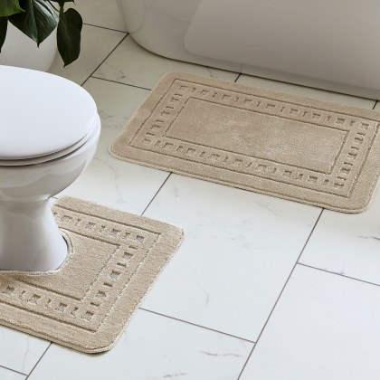 Catherine Lansfield Armoni Bath Set in Natural Catherine Lansfield Armoni Bath Set in Natural